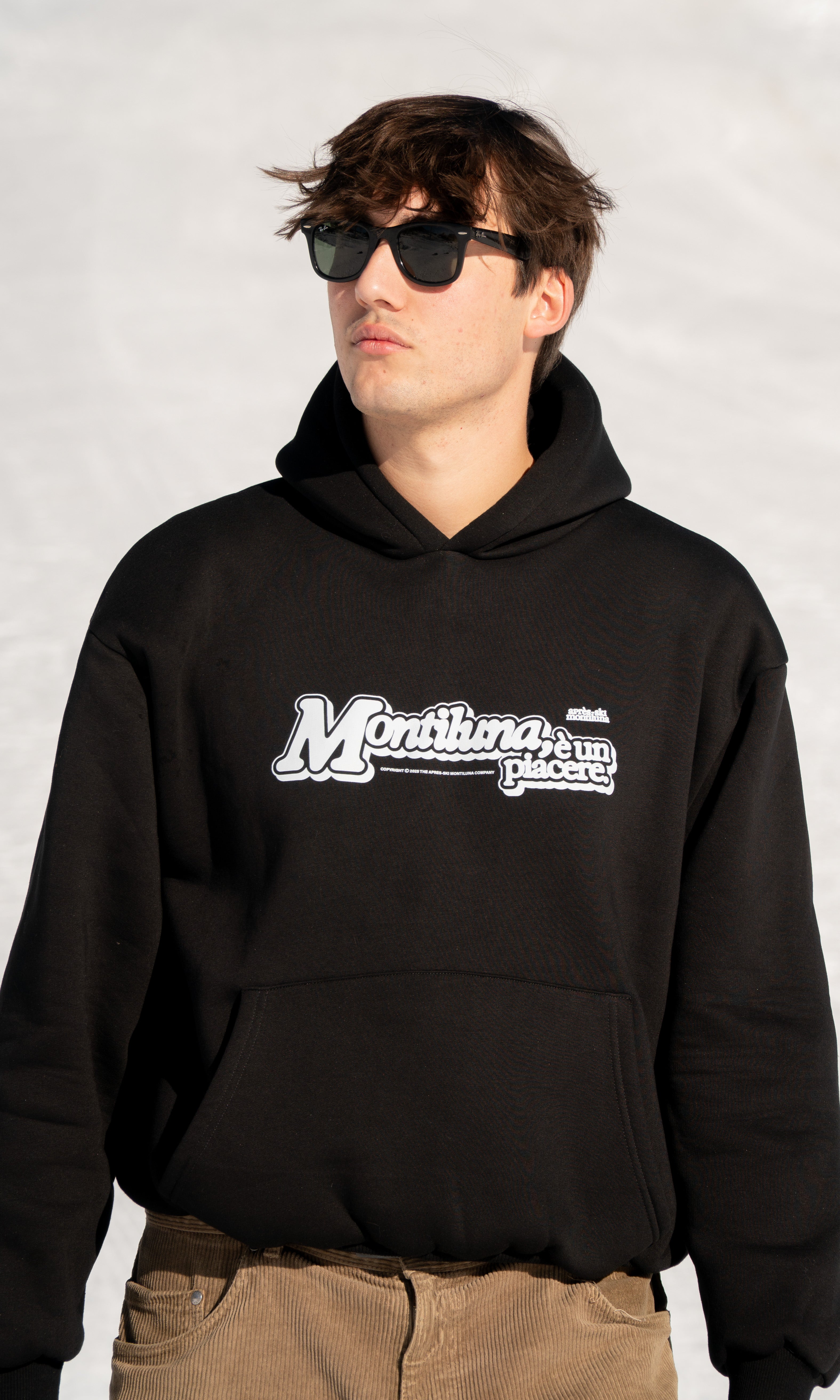 Montiluna Boxy Hoodie Made in Italy
