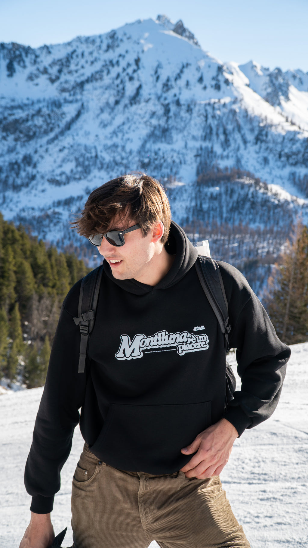 Montiluna Boxy Hoodie Made in Italy