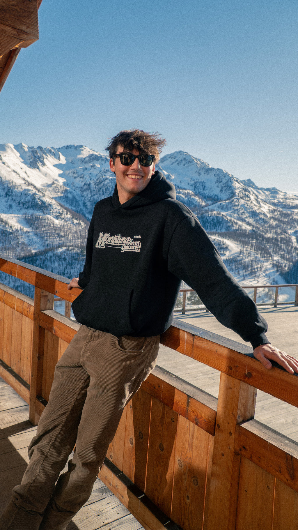 Montiluna Boxy Hoodie Made in Italy